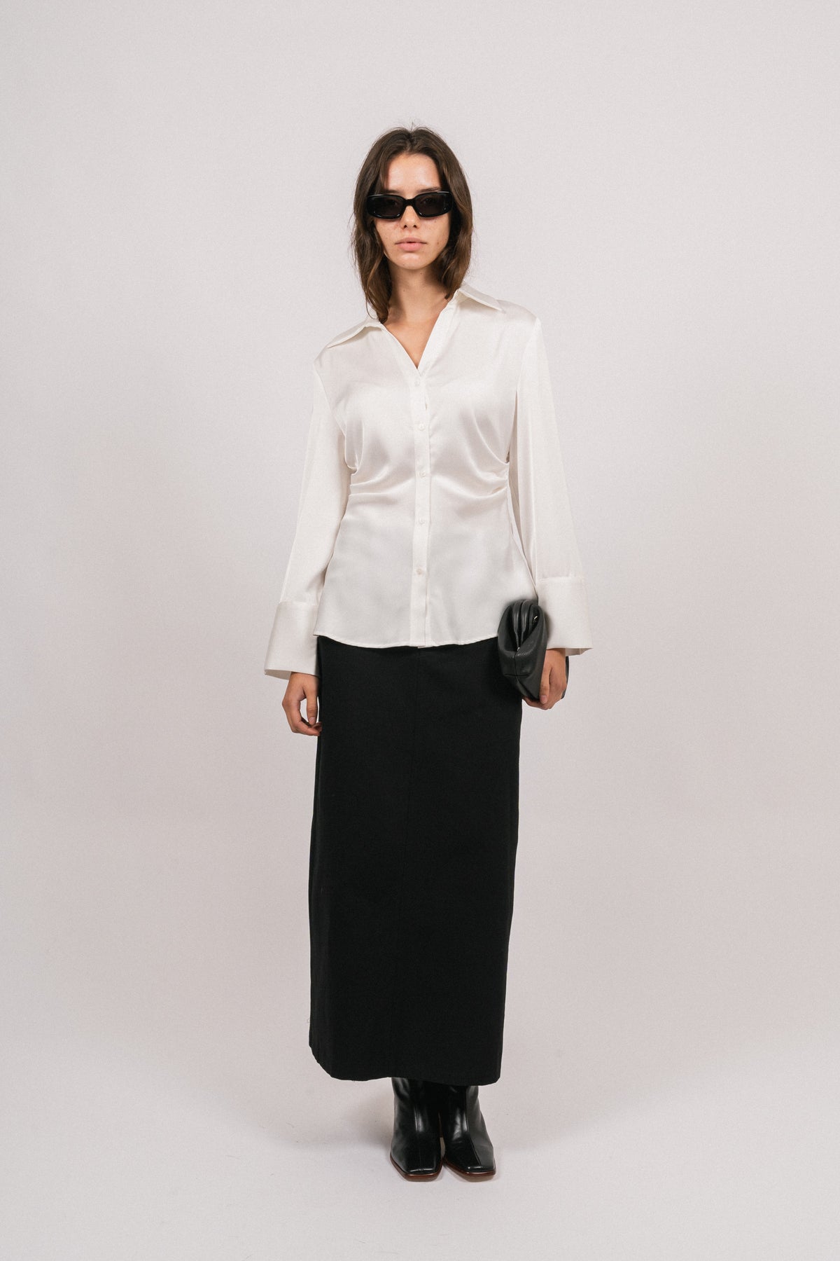 Juliette Long Skirt - Black