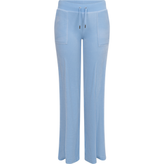 Layla Low Rise Flare Pocketed - Powder Blue