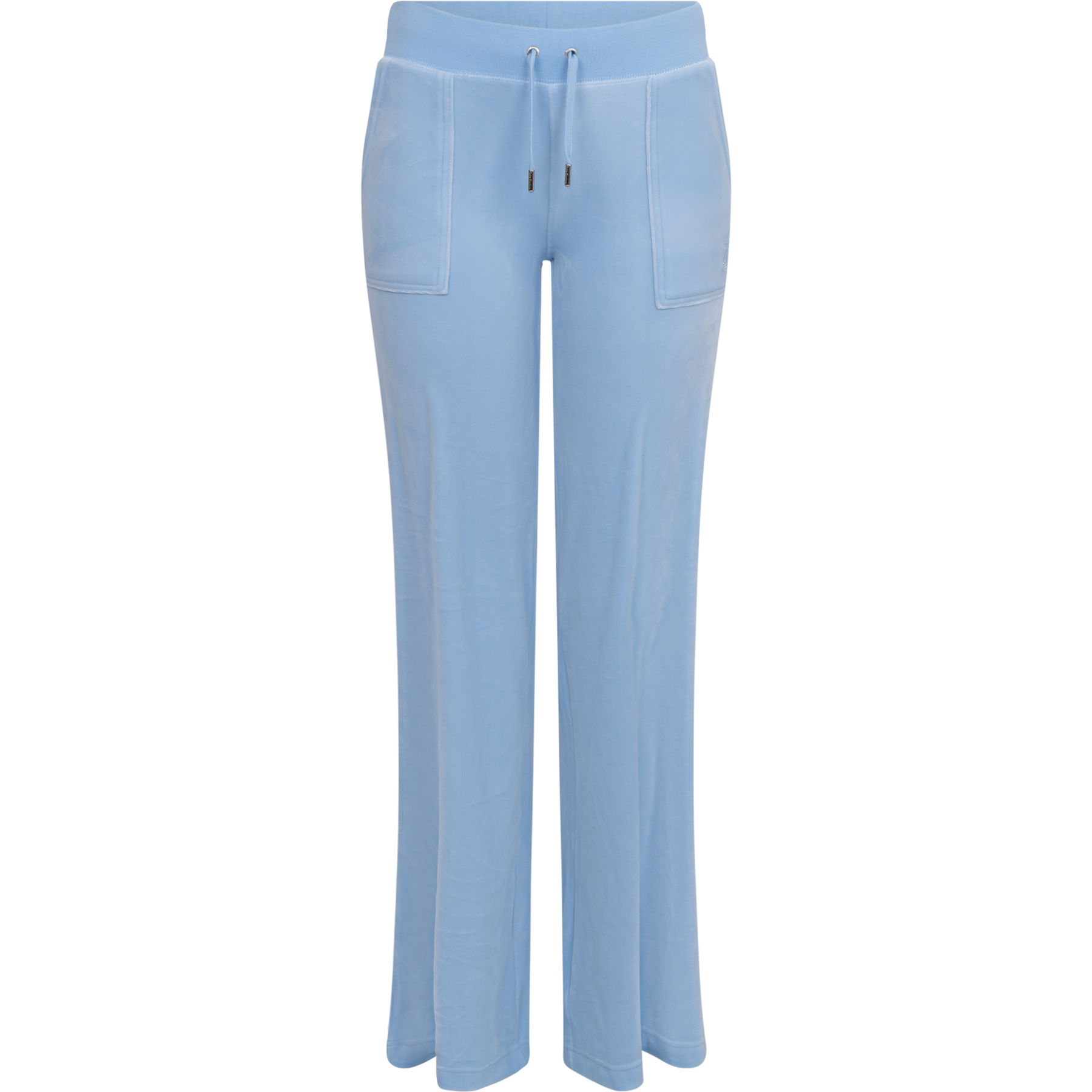 Layla Low Rise Flare Pocketed - Powder Blue