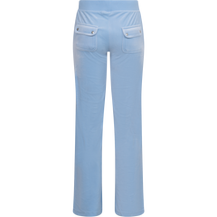 Layla Low Rise Flare Pocketed - Powder Blue