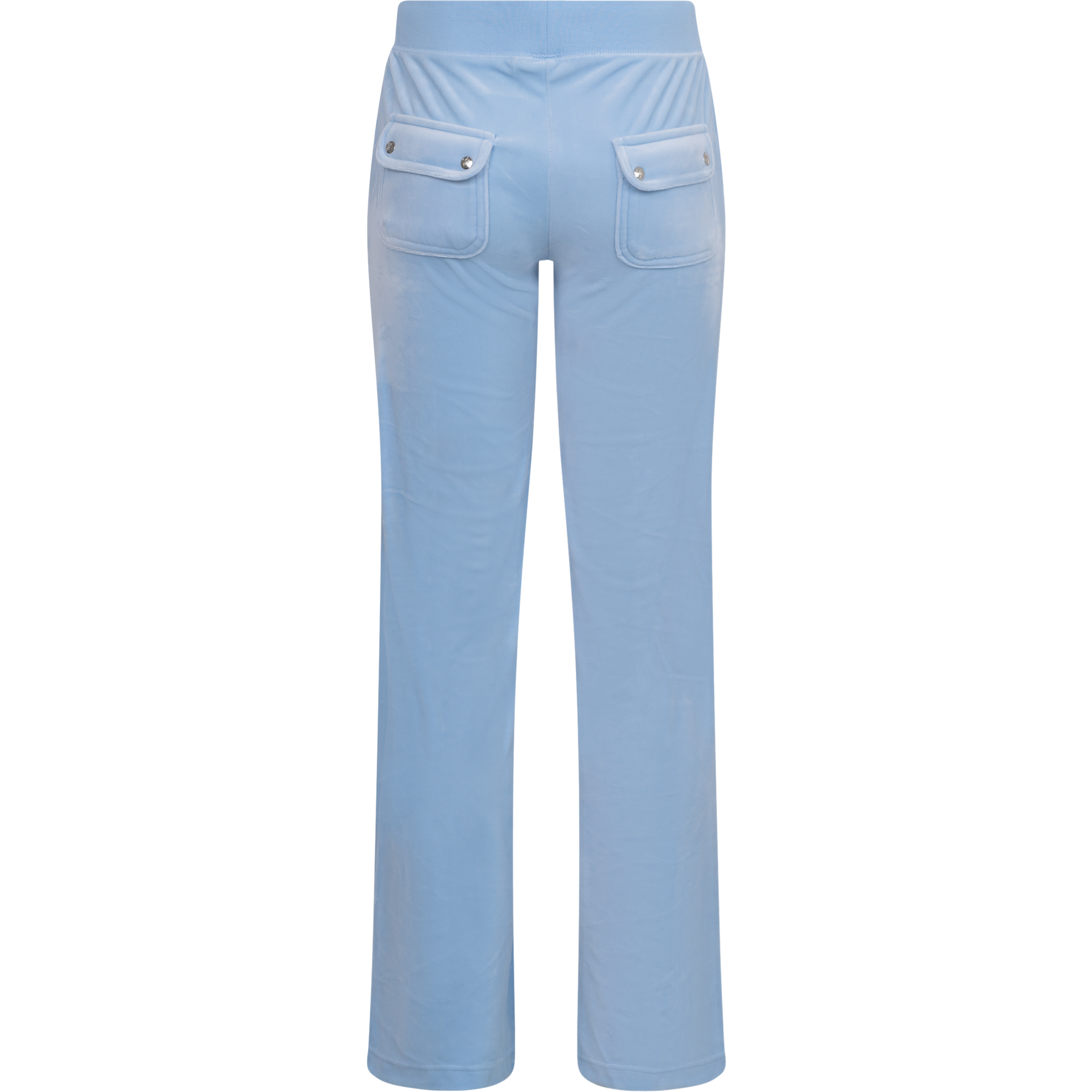 Layla Low Rise Flare Pocketed - Powder Blue