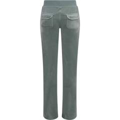 Layla Low Rise Flare Pocketed - Chinois Green
