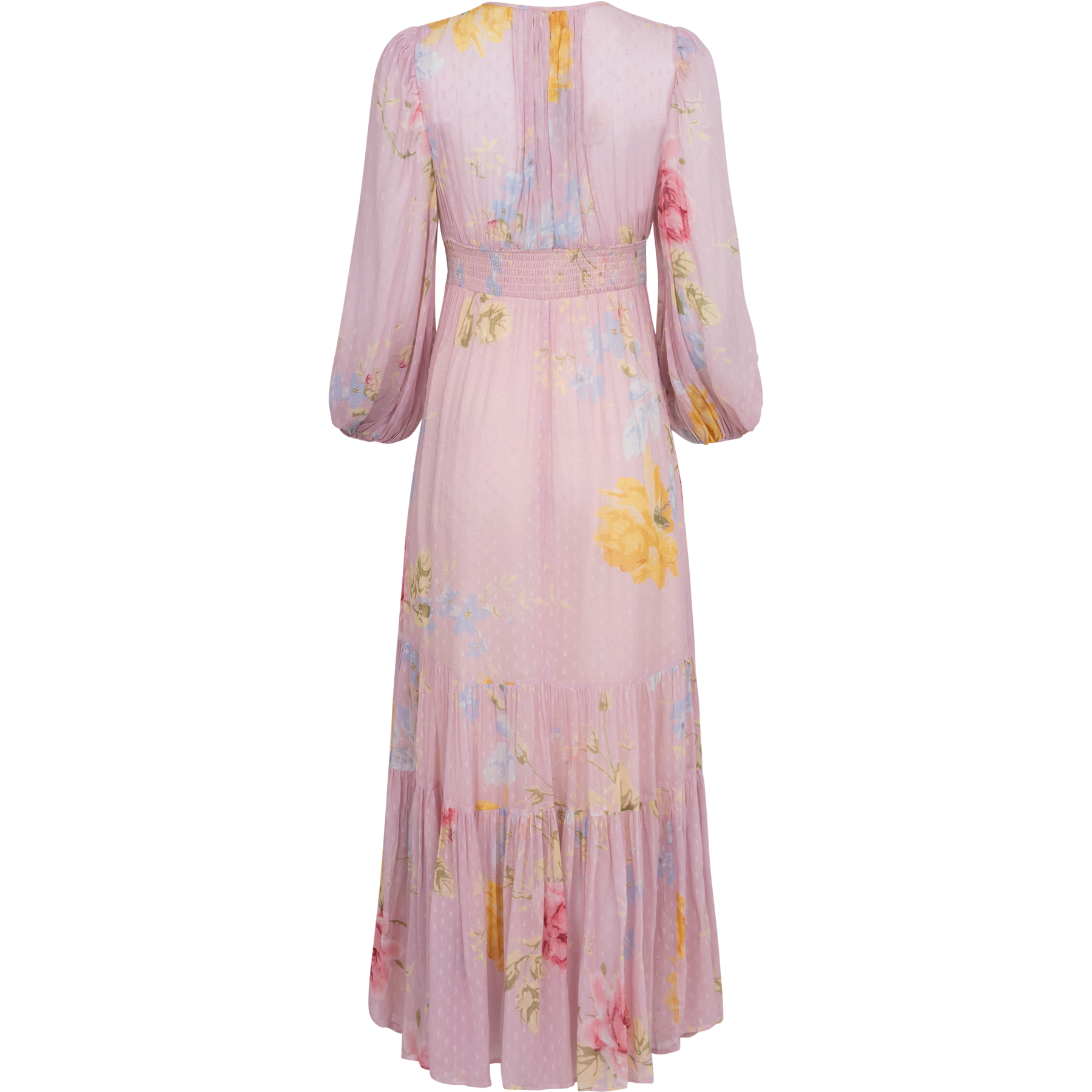 Dotted Georgette Gown - Flourish Wall