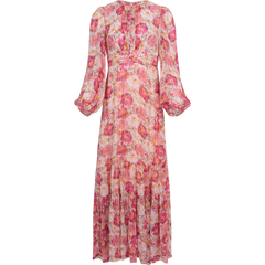 Dotted Georgette Gown - Brushed Blossom