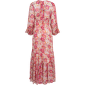 Dotted Georgette Gown - Brushed Blossom