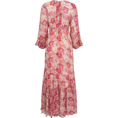 Dotted Georgette Gown - Brushed Blossom