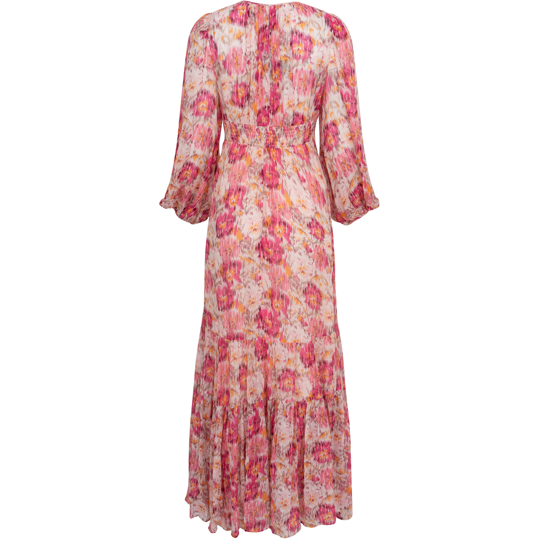 Dotted Georgette Gown - Brushed Blossom
