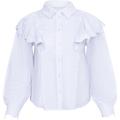 EllieCC Frill Shirt - White