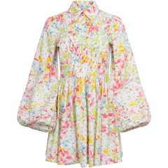 Poplin Mini Dress - Flora