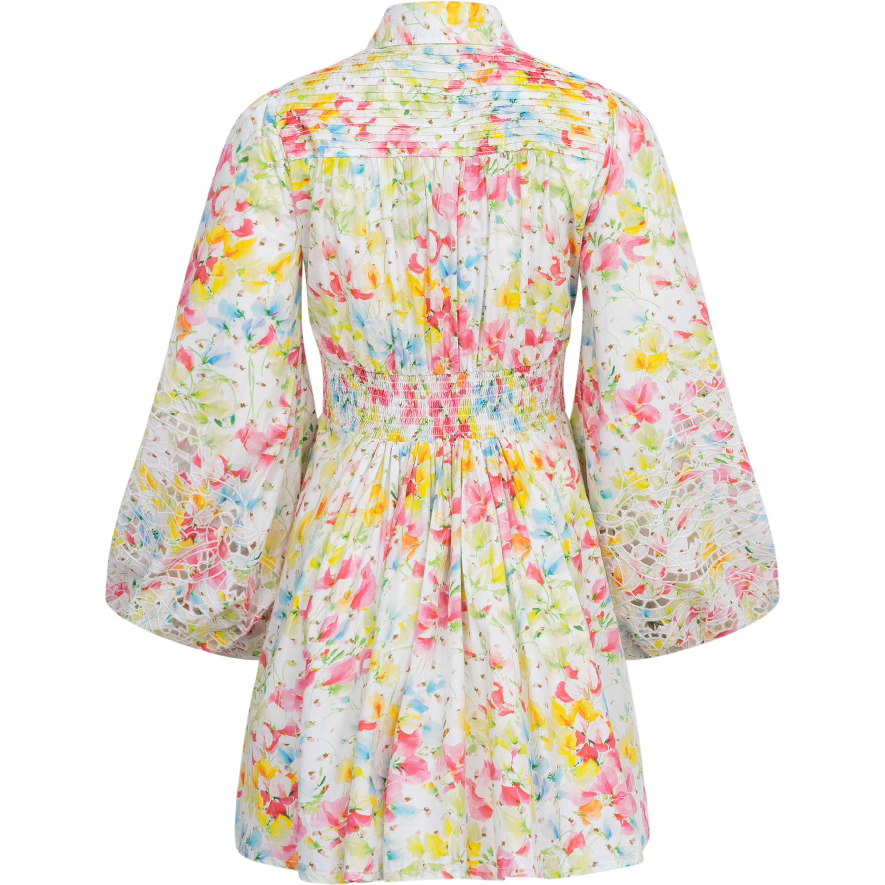 Poplin Mini Dress - Flora