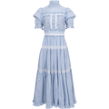 Iro Maxi Dress - Light Blue