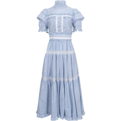Iro Maxi Dress - Light Blue