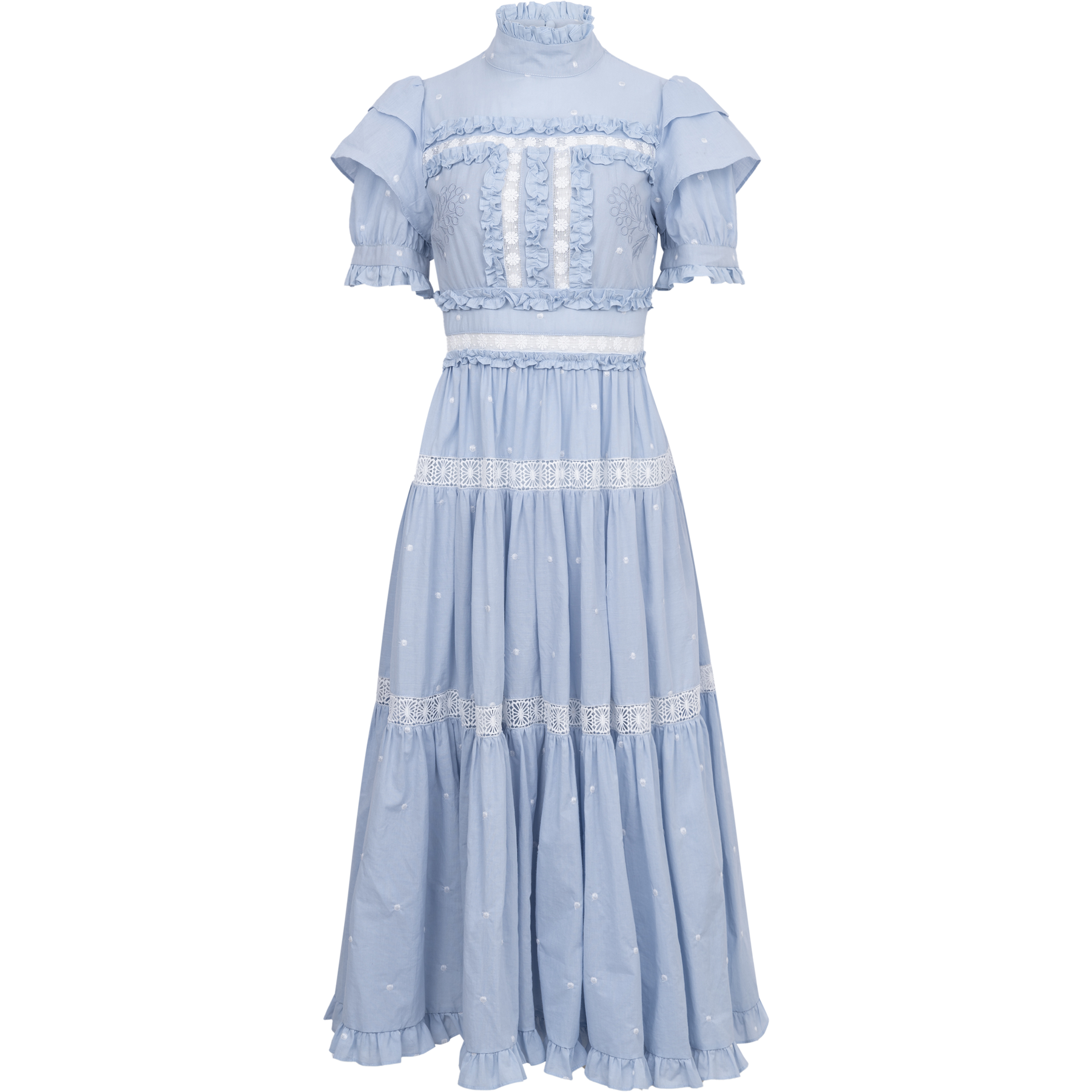 Iro Maxi Dress - Light Blue