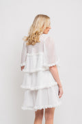 Flow Dress - Vit