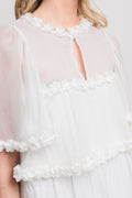 Flow Dress - Vit