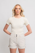 Lista Shorts Women - Cream