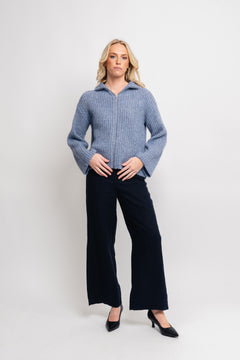 Majken Cardigan - Faded Denim