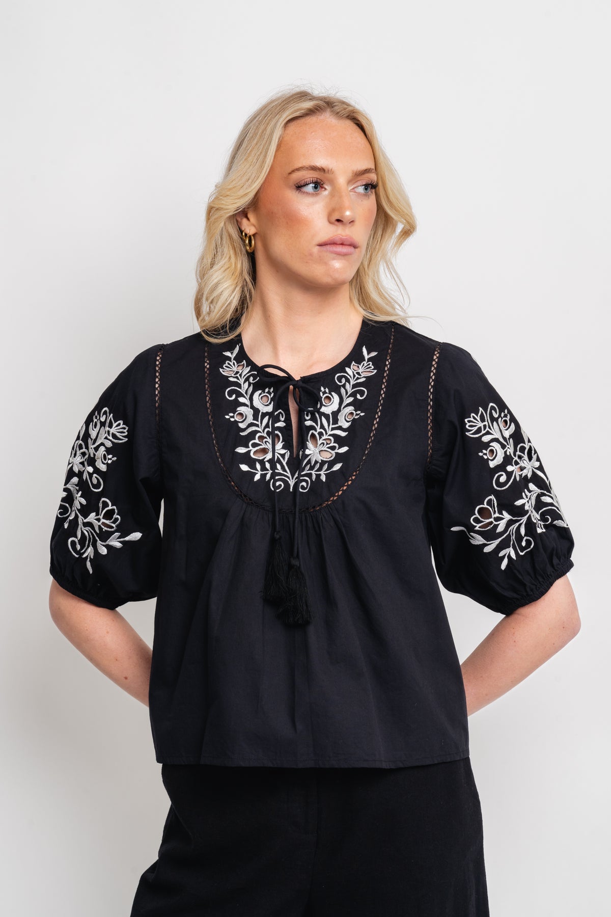 Susanna Blouse - Black
