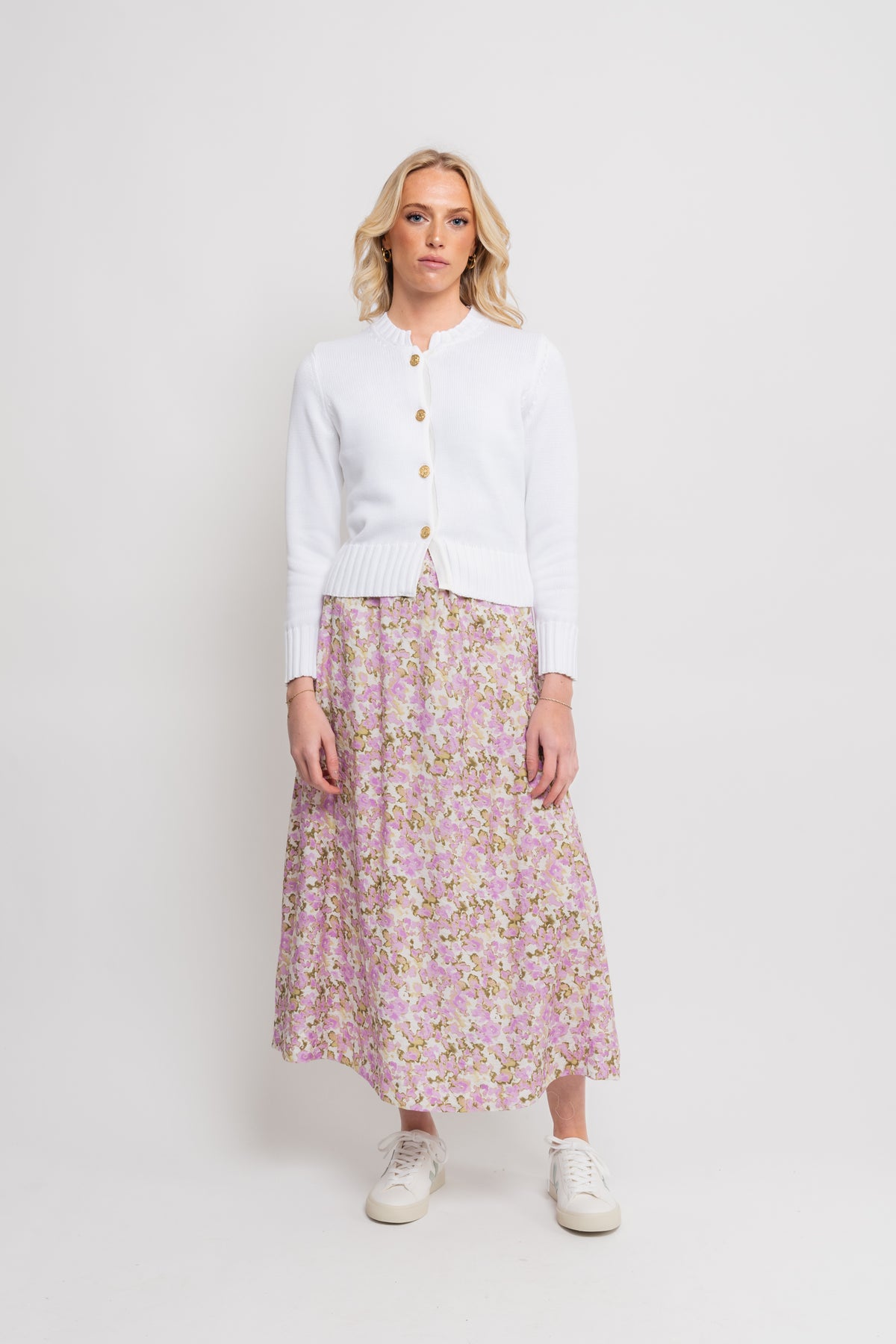 Nathalina Ladonna Hw Skirt Aop - Vio Tulle Flw