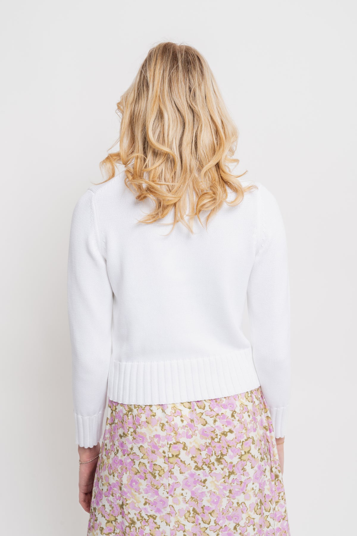 Stine Cardigan - White