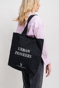 Up Recycled Tote Bag - Black