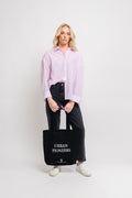 Up Recycled Tote Bag - Black