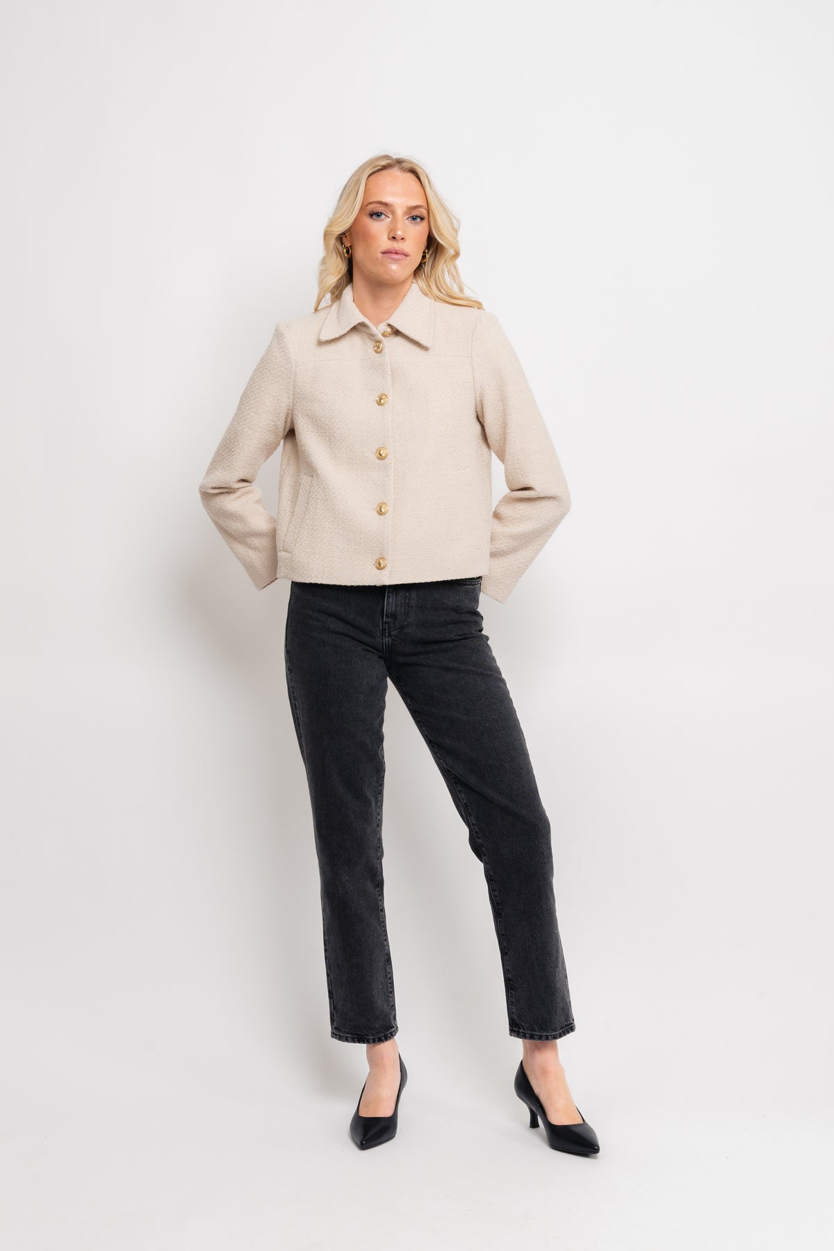 Abriella Jacket - Oatmeal