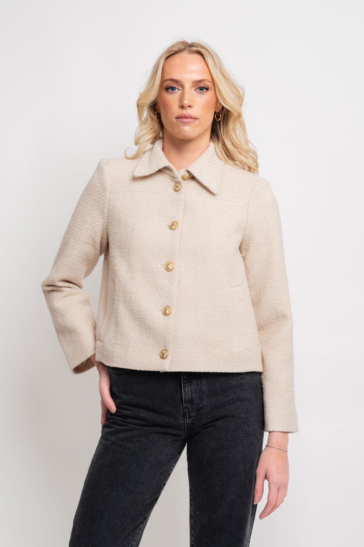 Abriella Jacket - Oatmeal