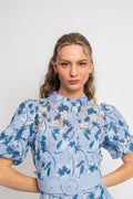 Isla Dress - Blue