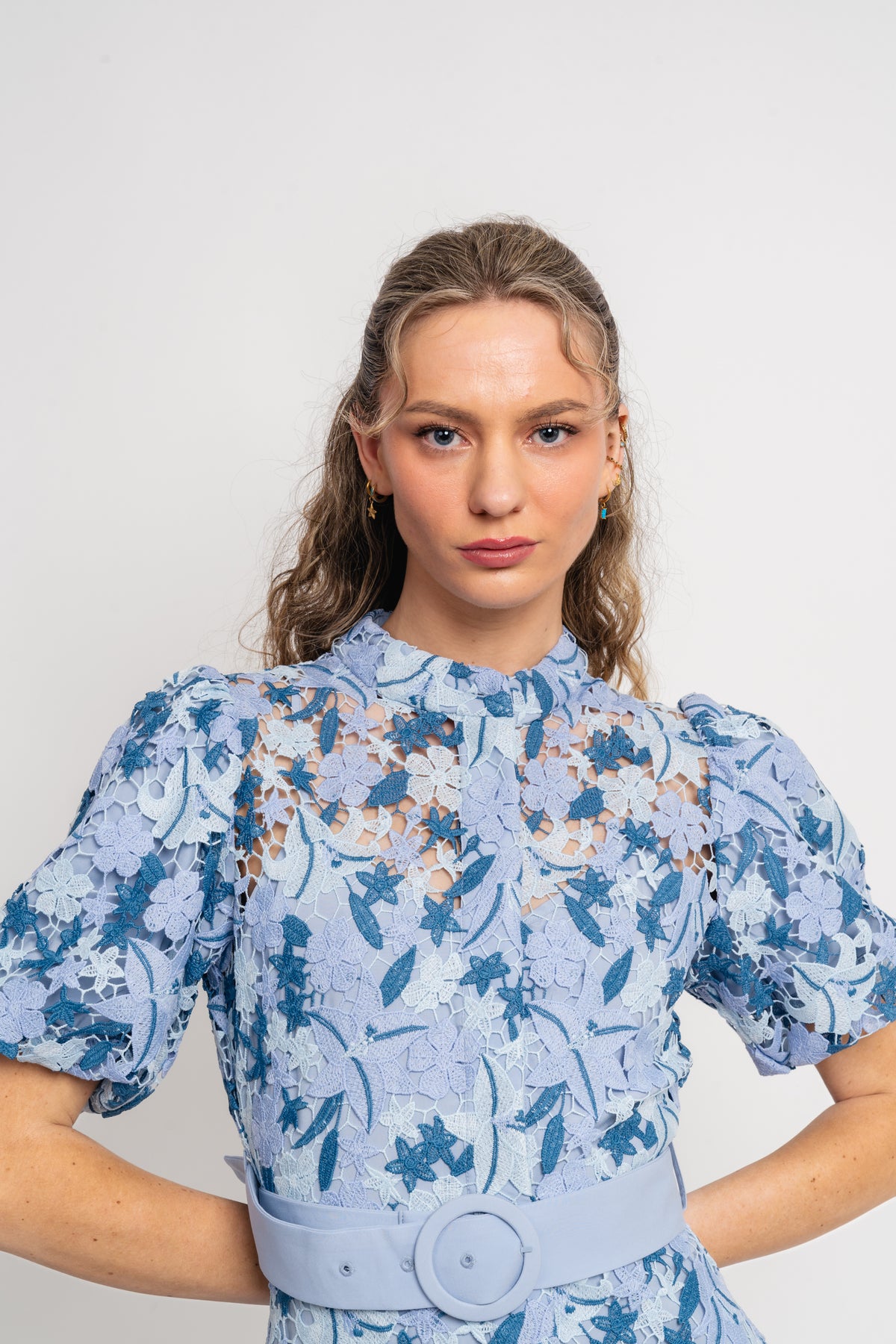 Isla Dress - Blue