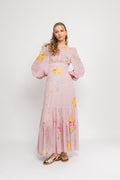 Dotted Georgette Gown - Flourish Wall