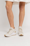 Georgie Knit Trainer - Cream