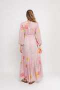 Dotted Georgette Gown - Flourish Wall
