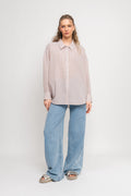 Sonja Shirt - Sand/White