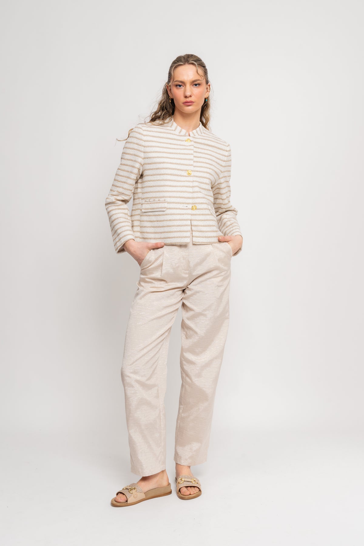 Camilla Blazer - Sand