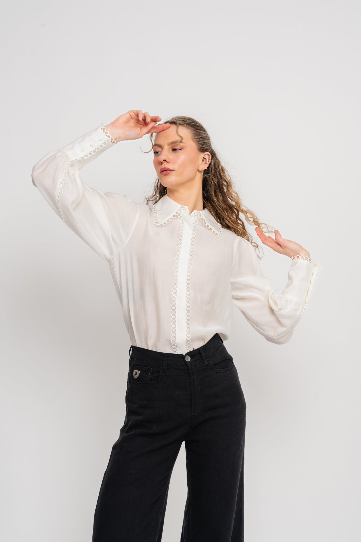 Cmmolly Shirt Ls - Jet Stream