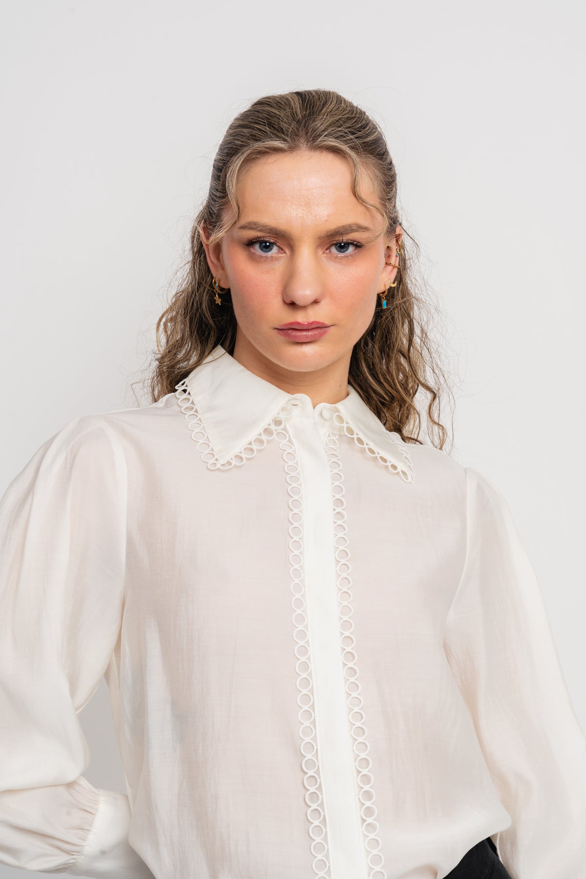 Cmmolly Shirt Ls - Jet Stream
