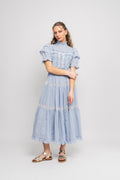 Iro Maxi Dress - Light Blue