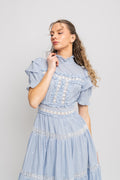 Iro Maxi Dress - Light Blue