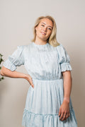 Sophie Mini Dress - Blue Waves