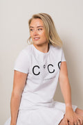 Coco Signature Tee - White