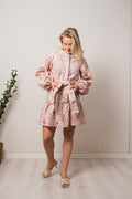 Jordyn Lace Dress - Dusty Pink