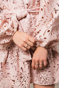 Jordyn Lace Dress - Dusty Pink
