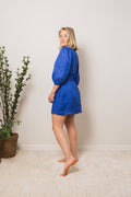 Cintare Mini Dress - Sicilian Blue