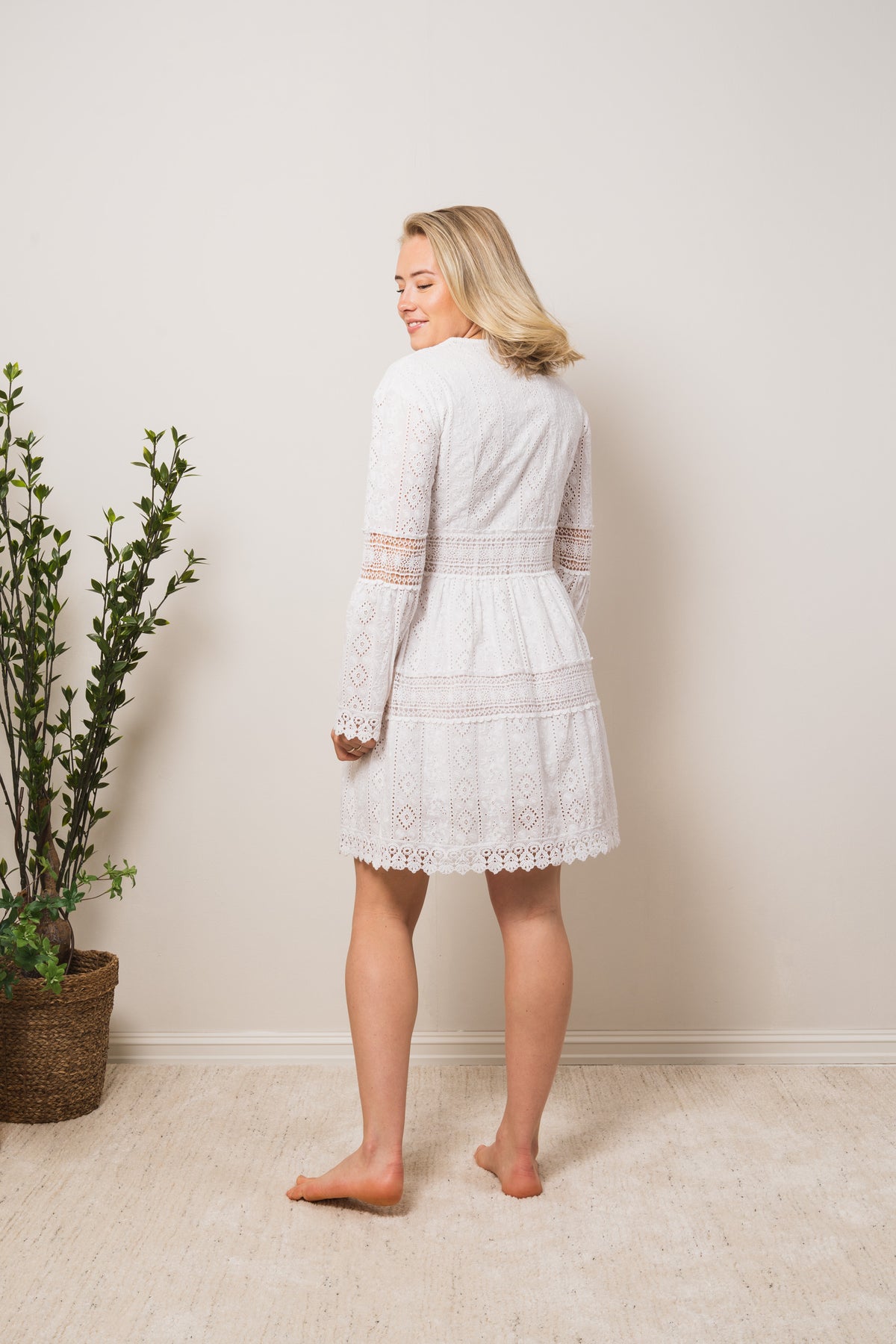 Suzanne Mini Dress - White