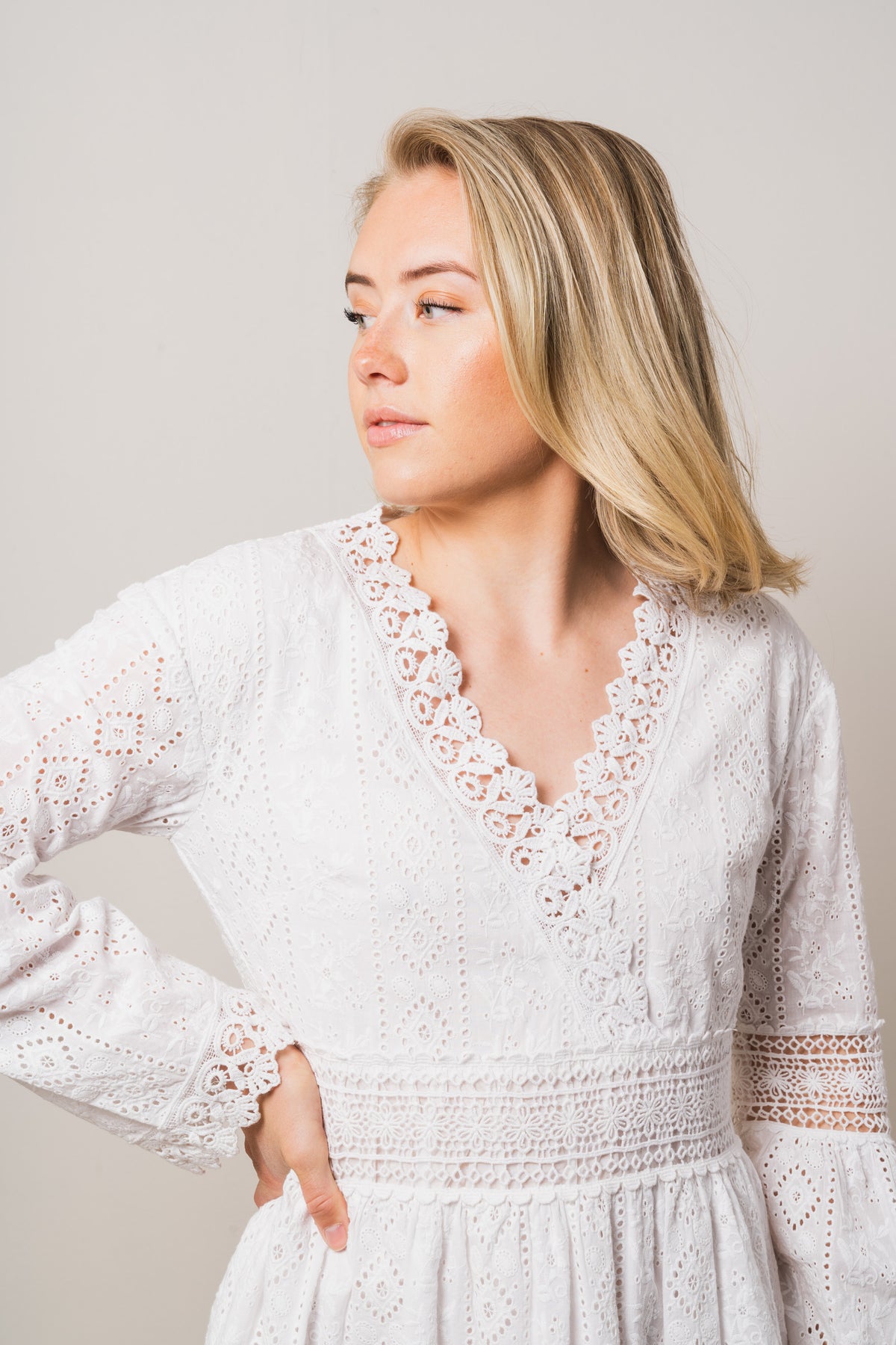 Suzanne Mini Dress - White