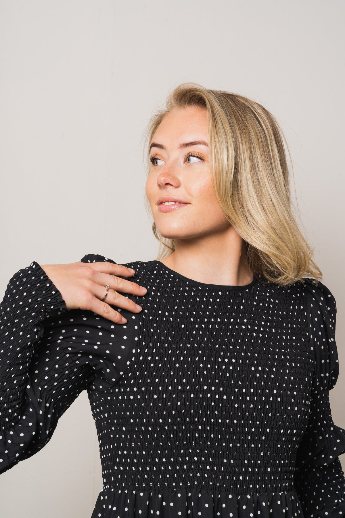 MazziGZ P Dress - Black Dot