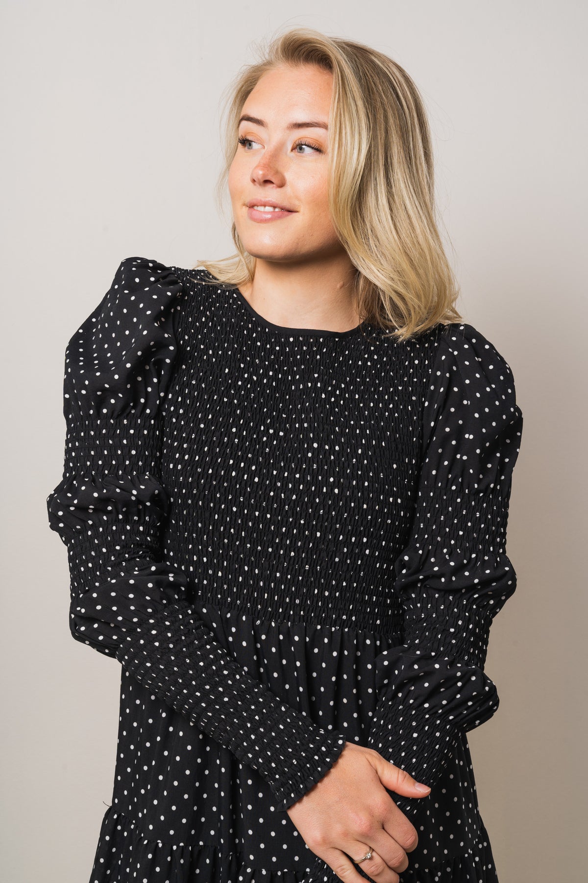 MazziGZ P Dress - Black Dot