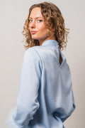 Brady Blouse - Light Blue