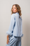 Brady Blouse - Light Blue